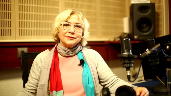TRT İstanbul Radyosu’nun emekli sunucularından Müveddet Anter.